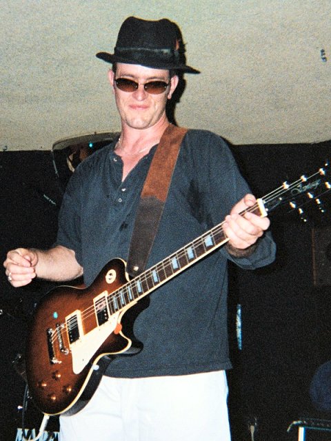 A picture of Troy Jones that would end up as the cover shot of the band’s second CD.