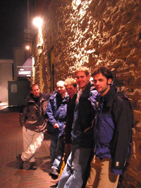 From left to right: Stephan Meyer, Patrick Calnan, Troy Jones, Rob Sample, and Matt Scase.