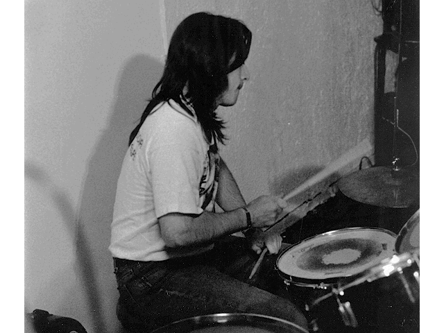 Hairy-armed drummer boy