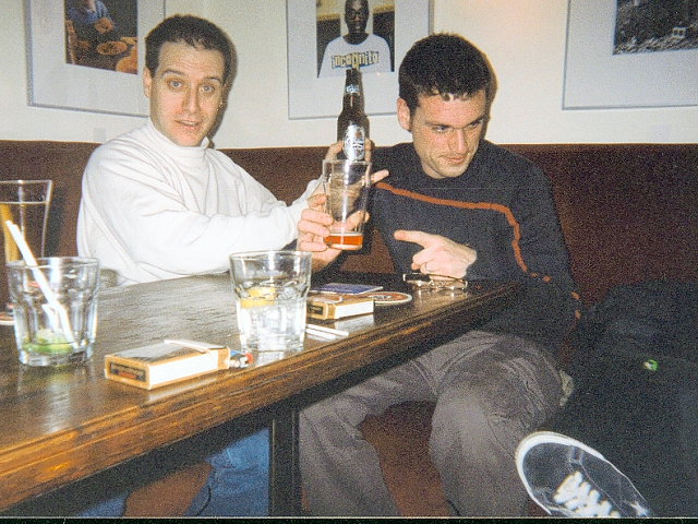 Patrick and Hank at The Manx