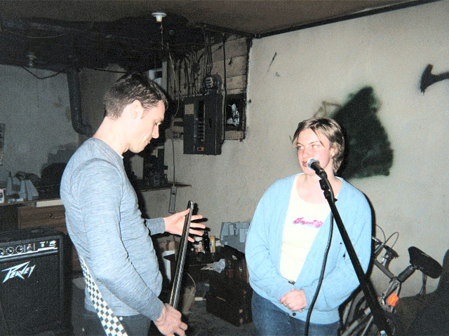 Hank and Holly in an actual jam session