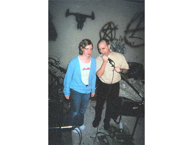 The drummer doesn’t get a mic